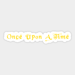 Once Upon A Time Sticker